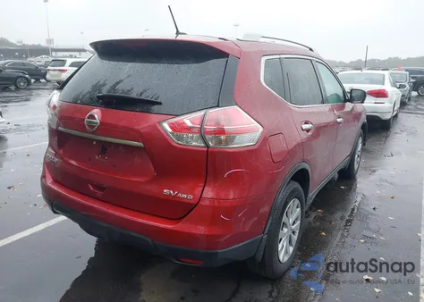 2016 Nissan Rogue Sv z USA, uszkodzony, nr VIN JN8AT2MV0GW152109